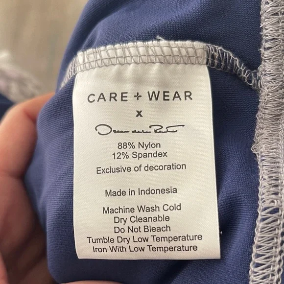 Oscar de la Renta Deep Blue Hoodie - Picture 10 of 15